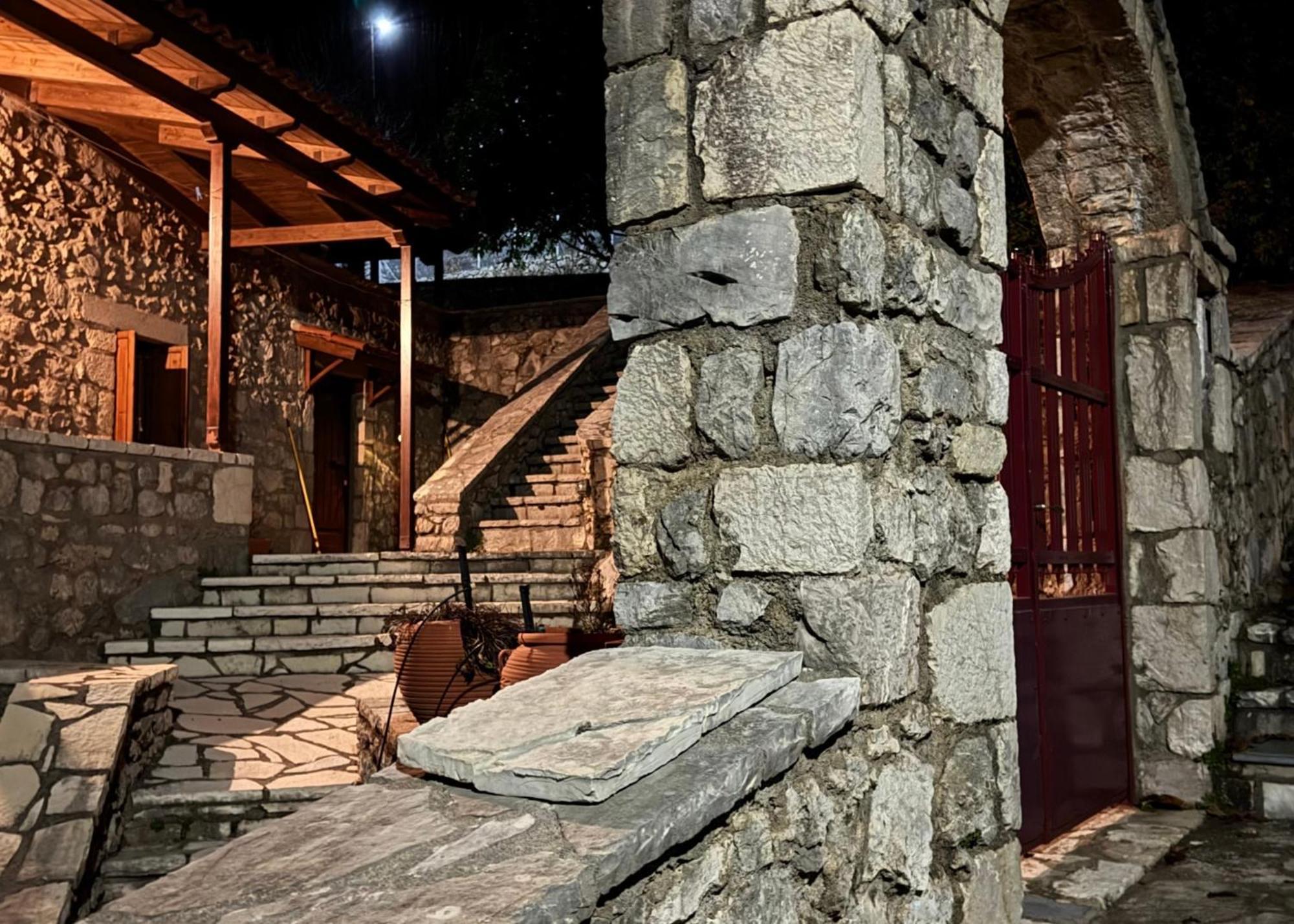 Terra Petra Villa at Psari Trikolonon Gortynia Psárion Exteriör bild