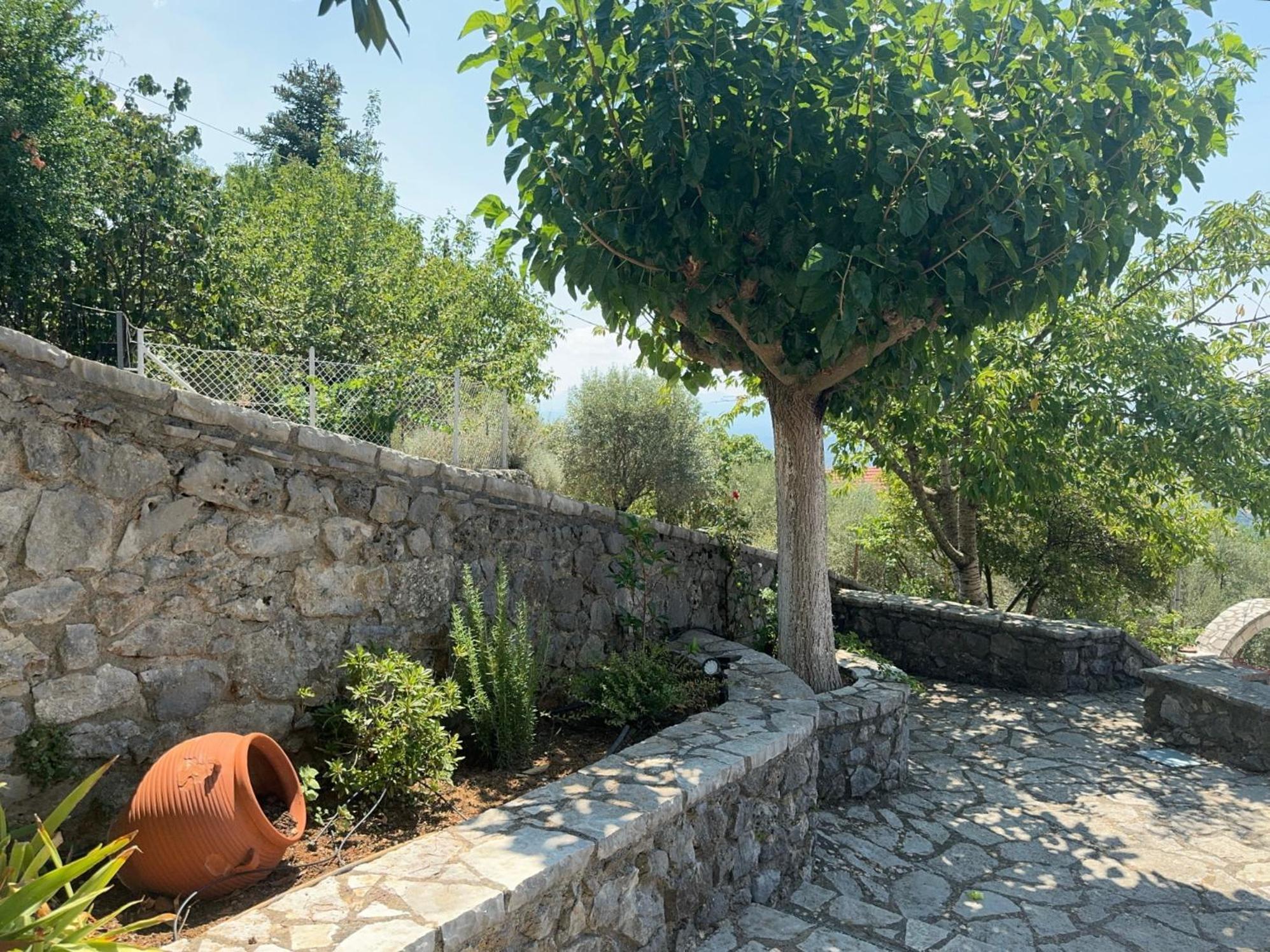 Terra Petra Villa at Psari Trikolonon Gortynia Psárion Exteriör bild