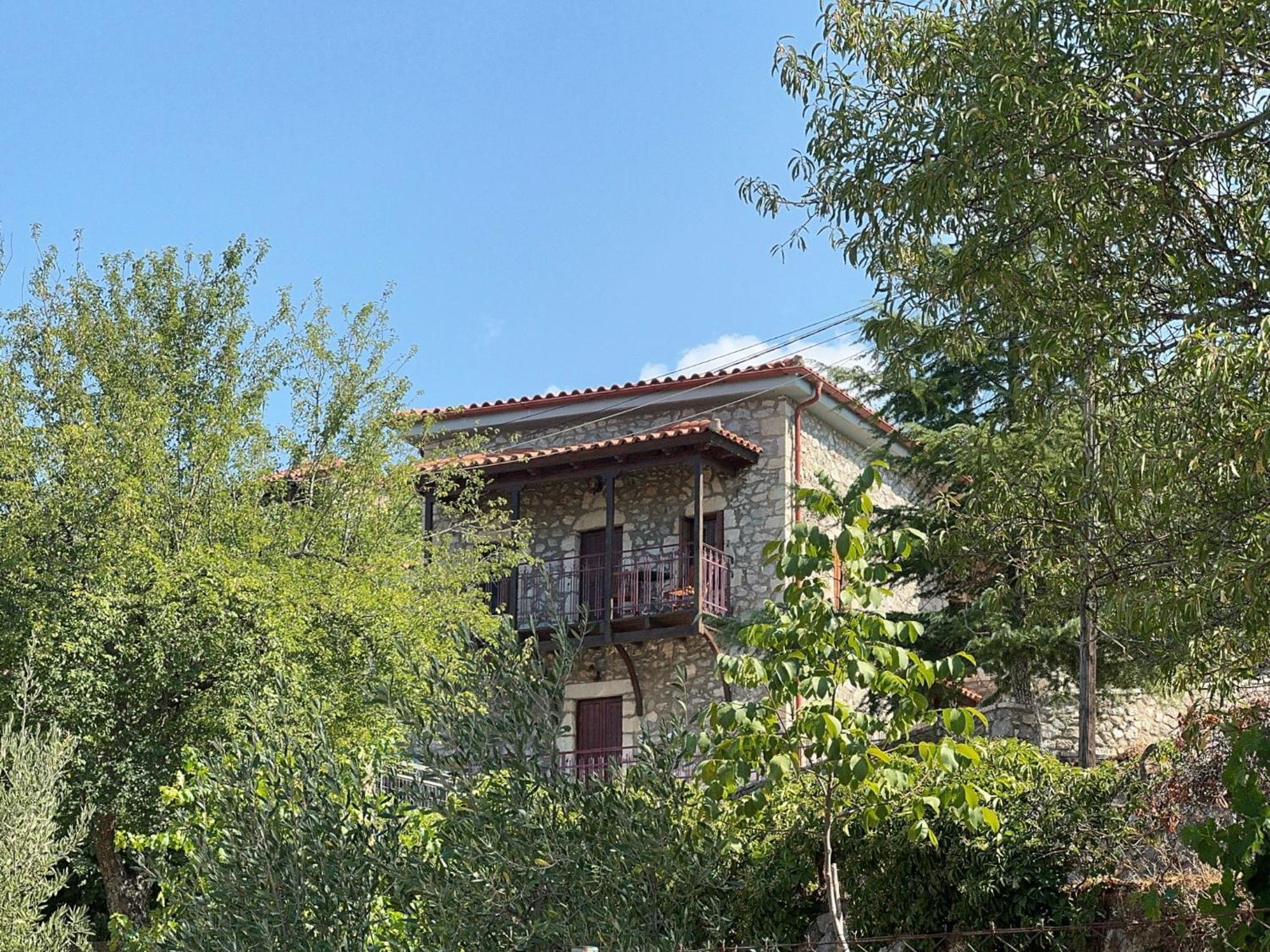 Terra Petra Villa at Psari Trikolonon Gortynia Psárion Exteriör bild
