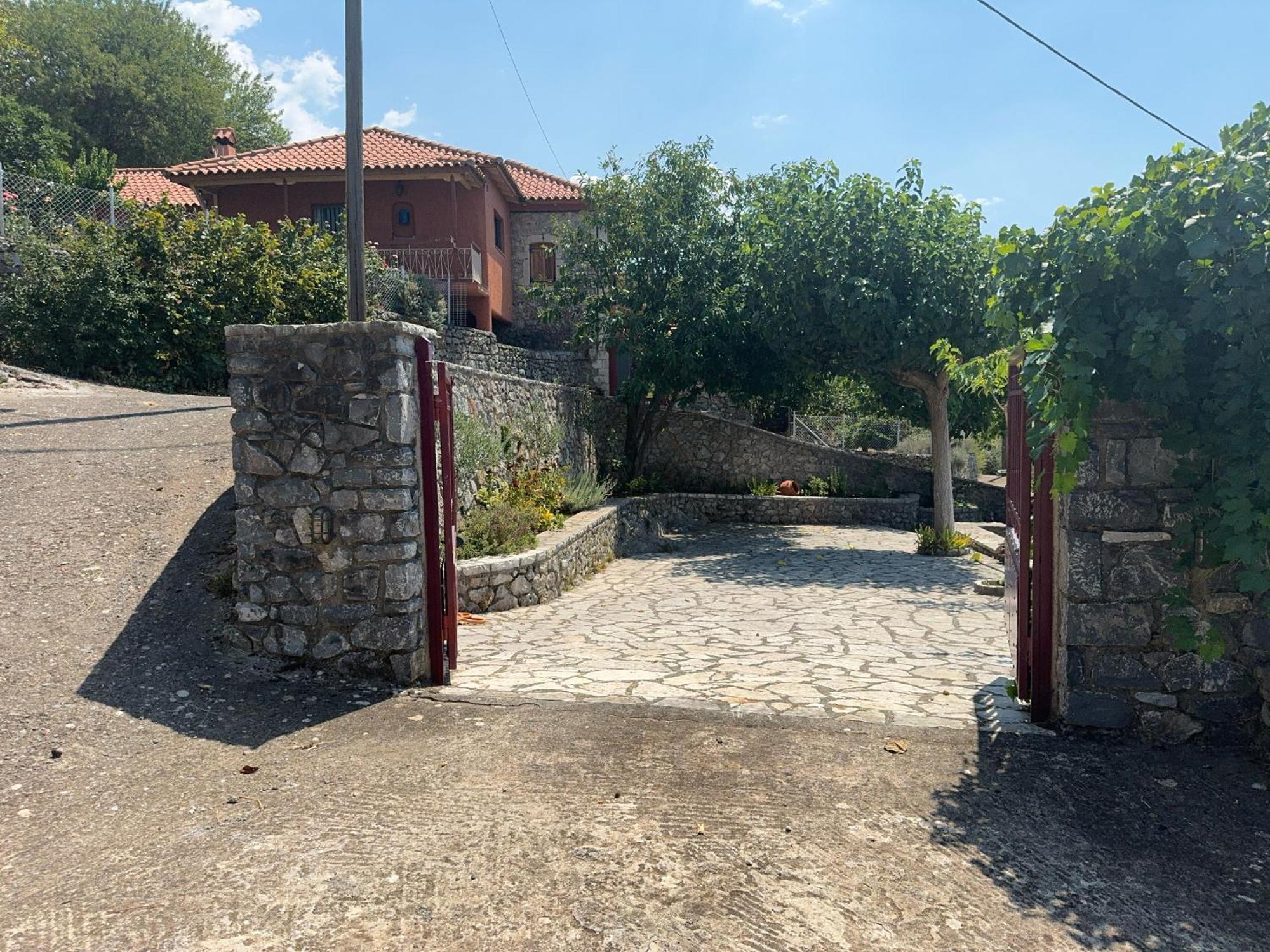 Terra Petra Villa at Psari Trikolonon Gortynia Psárion Exteriör bild