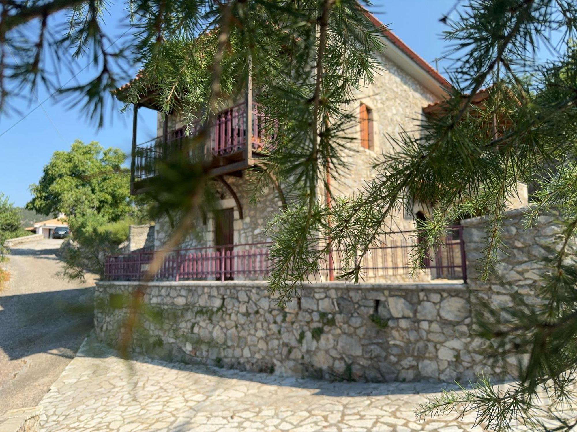 Terra Petra Villa at Psari Trikolonon Gortynia Psárion Exteriör bild