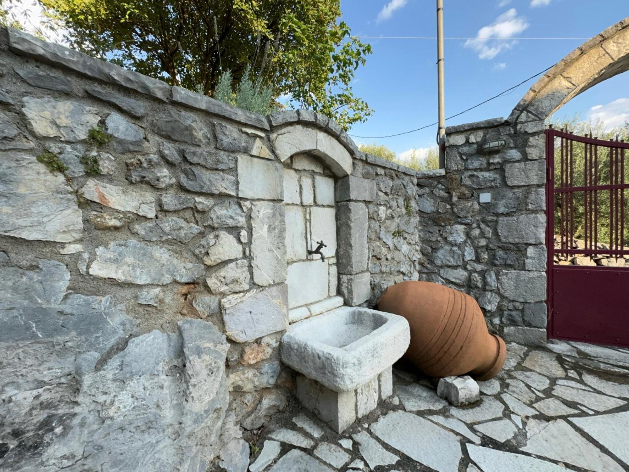 Terra Petra Villa at Psari Trikolonon Gortynia Psárion Exteriör bild