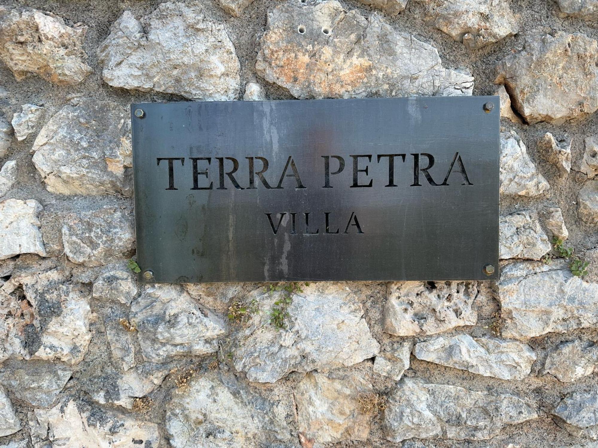 Terra Petra Villa at Psari Trikolonon Gortynia Psárion Exteriör bild