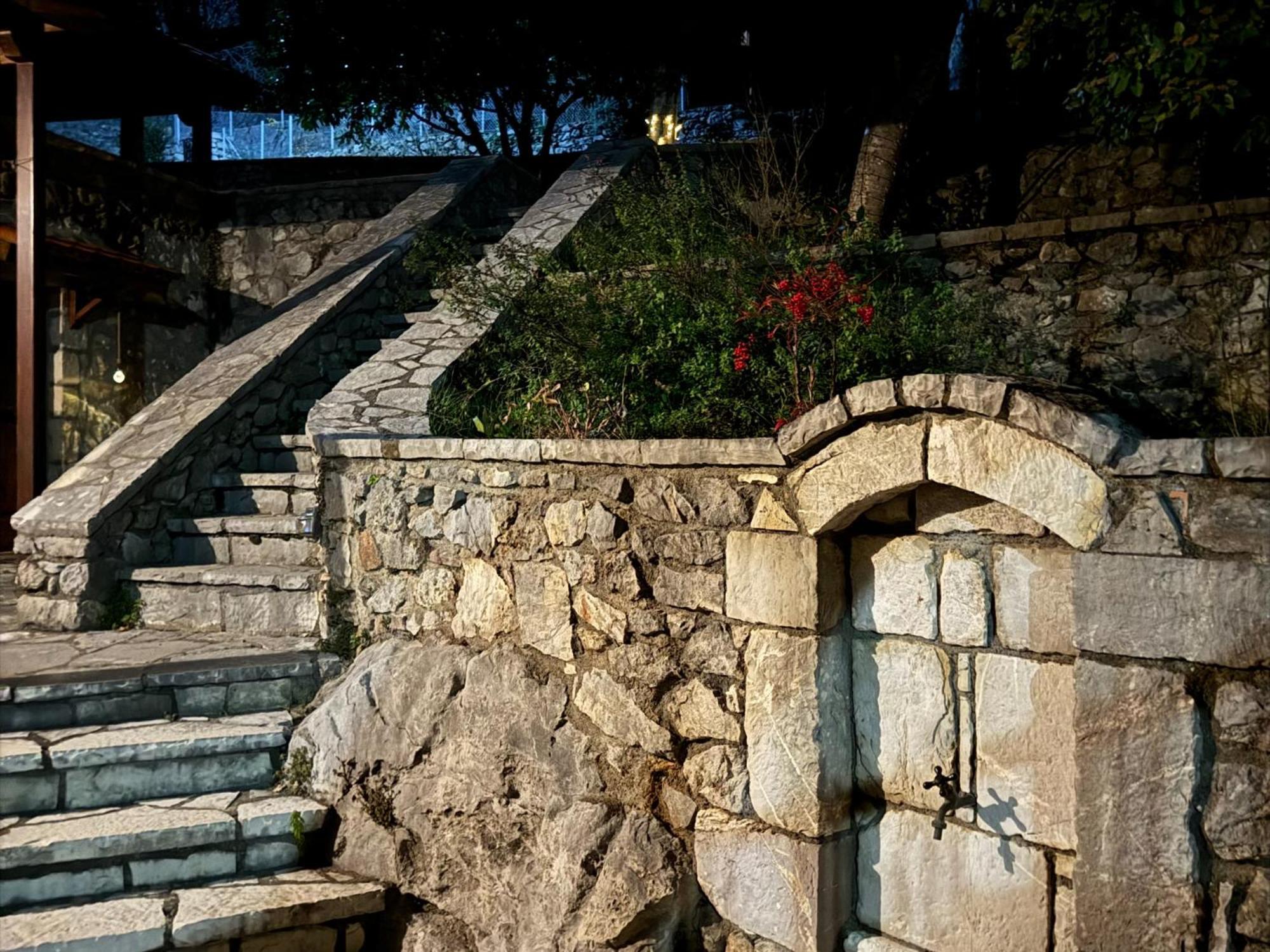 Terra Petra Villa at Psari Trikolonon Gortynia Psárion Exteriör bild