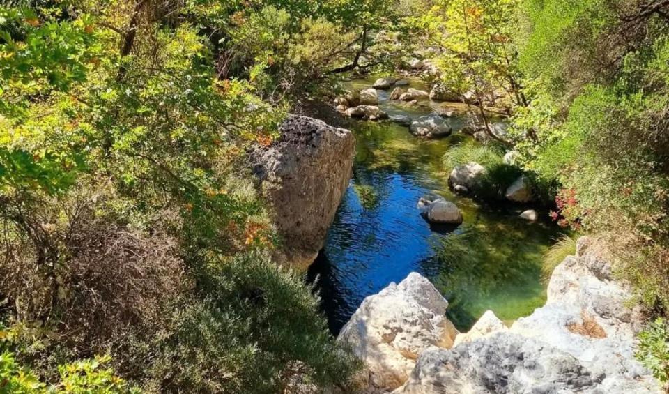 Terra Petra Villa at Psari Trikolonon Gortynia Psárion Exteriör bild
